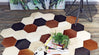 Honeycomb pattern for a chic contemporary feel