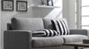 Scandinavian chic sofa that is both comfortable and stylish