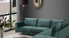 Create a welcoming ambience with Ken Sofa in velvet fabric