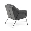 Brida Armchair in Dark Grey