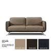 Andre Half Leather Sofa