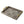 Brown Faux Shagreen Tray